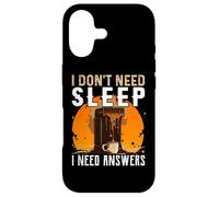 I Don't Need Sleep I Need Answers Shirt Funny Coffee Case for iPhone 17
