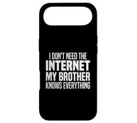 I Don't Need The Internet My Brother Knows Everything Funny Case for iPhone Air