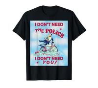 I Don't Need The Police and I Don't Need You Classic Bike T-Shirt