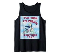 I Don't Need The Police and I Don't Need You Classic Bike Tank Top