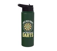 I Don't Need Therapy Funny Darts Stainless Steel Insulated Water Bottle
