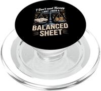 I Don't Need Therapy I Just Need A Balanced Sheet Accountant PopSockets PopGrip for MagSafe