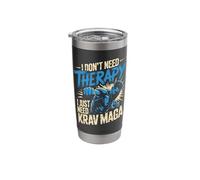 I Don't Need Therapy I Just Need Krav MAGA Training Stainless Steel Insulated Tumbler
