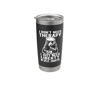 I Don't Need Therapy I Just Need Liberty in Split Croatia Stainless Steel Insulated Tumbler