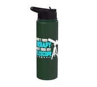 I Don't Need Therapy I Just Need My Telescope Outer Space Stainless Steel Insulated Water Bottle