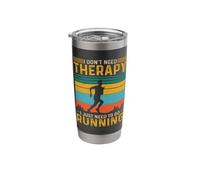 I Don't Need Therapy I Just Need to Go Running Stainless Steel Insulated Tumbler
