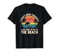 I Don't Need Therapy I Just Need to Go to the Beach Design Value Graphic T-Shirt