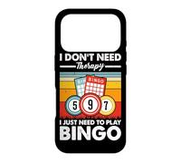 I Don't Need Therapy I Just Need To Play Bingo Case for iPhone 17 Pro