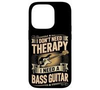I Don't Need Therapy I Need A Bass Guitar Player Case for iPhone 14 Pro