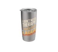 I Don't Need Therapy I Need A Cold Lager Stainless Steel Insulated Tumbler