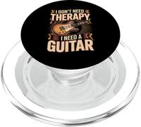 I Don't Need Therapy I Need A Guitar PopSockets PopGrip for MagSafe