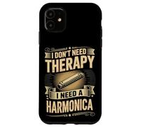 I Don't Need Therapy I Need A Harmonica Music Case for iPhone 11