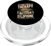 I Don't Need Therapy I Need A Xylophone Music PopSockets PopGrip for MagSafe