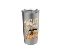 I Don't Need Therapy I Need More Funny Off-Road Saying Stainless Steel Insulated Tumbler