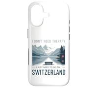 I Dont Need Therapy I Need To Go To Switzerland Travel Case for iPhone 17