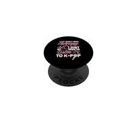 I Don't Need Therapy I Need To Listen To K-Pop Anime PopSockets Adhesive PopGrip