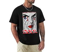 I Don't Need to Sell My Soul Men T Shirt Kawaii Clothes Summer Clothes cat Shirts Mens Clothes Black