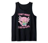 I Don't Nibble I Eat-A-Lotl Sea Creature Ramen Pun Tank Top