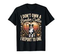 I Don't Own A Border Collie I Report to One Value Graphic T-Shirt