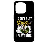 I Don't Play Songs I Play Tunes Instrument Musician Bagpipe Case for iPhone 15 Pro