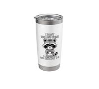 I Don't Rise and Shine I Caffeinate and Hope Stainless Steel Insulated Tumbler