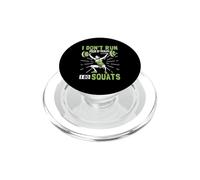 I Don't Run From Problems I Do Squats Fitness Gym Workout PopSockets PopGrip for MagSafe