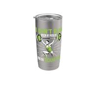 I Don't Run from Problems I Do Squats Fitness Gym Workout Stainless Steel Insulated Tumbler