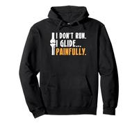 I Dont Run I Glide Knee Replacement Surgery Pullover Hoodie