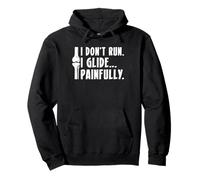 I Dont Run I Glide Knee Replacement Surgery Pullover Hoodie