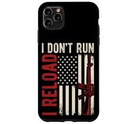 I DON'T RUN I RELOAD Patriotic Gun Case for iPhone 11 Pro Max
