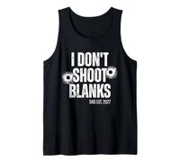 I Don't Shoot Blanks Dad to Be Promoted to Daddy 2027 Tank Top