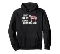 I Dont Sit In Stands I Run Stands Coyote Hunting Pullover Hoodie