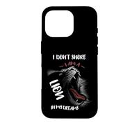 I Don't Snore I Am a Lion In My Dreams Lion Face Case for iPhone 16 Pro