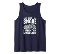 I Don't Snore I Dream I'm A Motorcycle Rider Enthusiast Tank Top