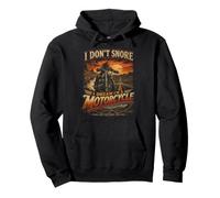 I Dont Snore I Dream Im A Motorcycle Vintage Motorcycle Pullover Hoodie