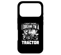 I Don't Snore I Dream I'm a Tractor Case for iPhone 17 Pro