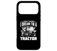 I Don't Snore I Dream I'm a Tractor Case for iPhone 17 Pro Max