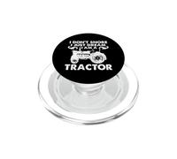 I don't snore I just dream I am a tractor PopSockets PopGrip for MagSafe