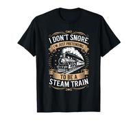 I Don't Snore I'm Just Pretending To Be A Steam Train Lover T-Shirt