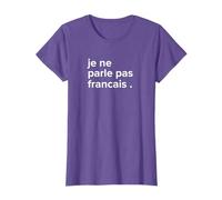 "I Don't Speak French" Funny Word T-Shirt
