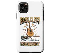 I Don't Speak Low Frequency Funny Accoustic Guitar Case for iPhone 11 Pro Max