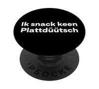 "I Don't Speak Low German." Funny Low German Word PopSockets Adhesive PopGrip