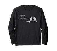 I Don't Spread Conspiracy Theories - Funny Sarcastic Joke Long Sleeve T-Shirt