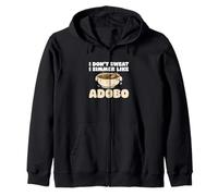 I Don't Sweat I Simmer Like Adobo Funny Adobo Filipino Pride Zip Hoodie