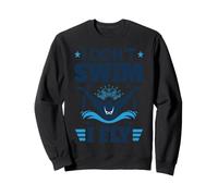 I Don't Swim I Fly Swimming Athlete Funny Sweatshirt
