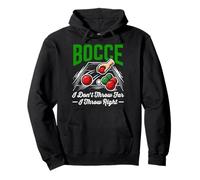I Don't Throw Far Bocce Italian Ball Game Player Italy Bocce Pullover Hoodie