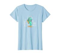I Don't Trust Fish - They Breathe Water T-Shirt, Women, Baby Blue, X-Large