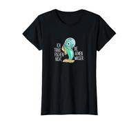 I Don't Trust Fish - They Breathe Water T-Shirt, Women, Black, X-Large