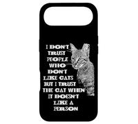 I don't Trust People who don't like cats Case for iPhone Air