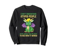 I Don't Understand Stupid People Dragons Lover Sweatshirt